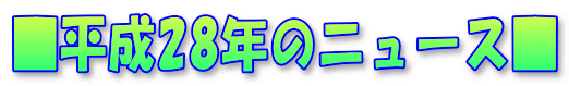 ■平成28年のニュース■
